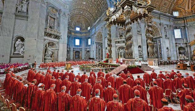 Cardinals gather for conclave