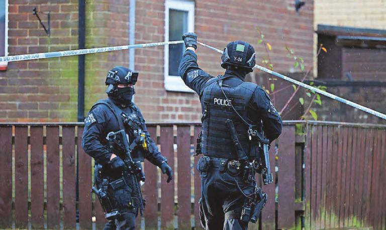 Gunman pulled out pistol and shot rival after being called a 'grass'