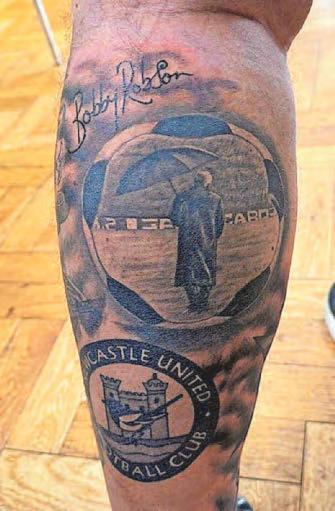 Fan ready to add to set of Toon tattoos