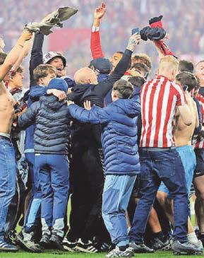 Cats facing FA charge after pitch invasion