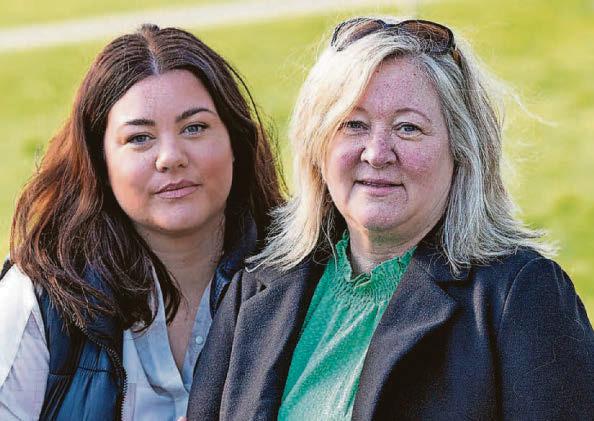 King honours mum and daughter for raising awareness of knife dangers