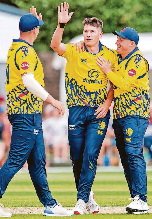 Potts has got the power as he blasts Yorkshire