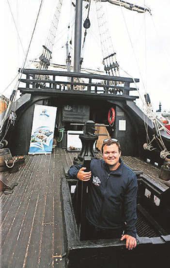Ahoy there...Blyth welcomes replica of history-maker