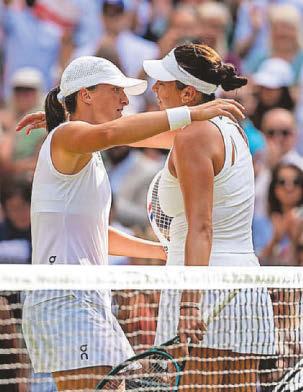 Winner Swiatek ‘felt for’ Anisimova after ladies final thrashing