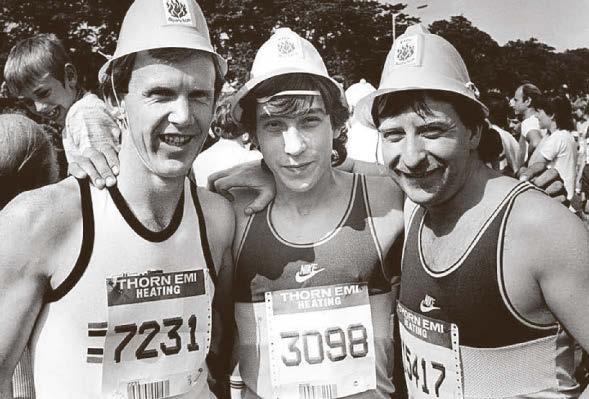 Forty years later but same Great North Run smiles