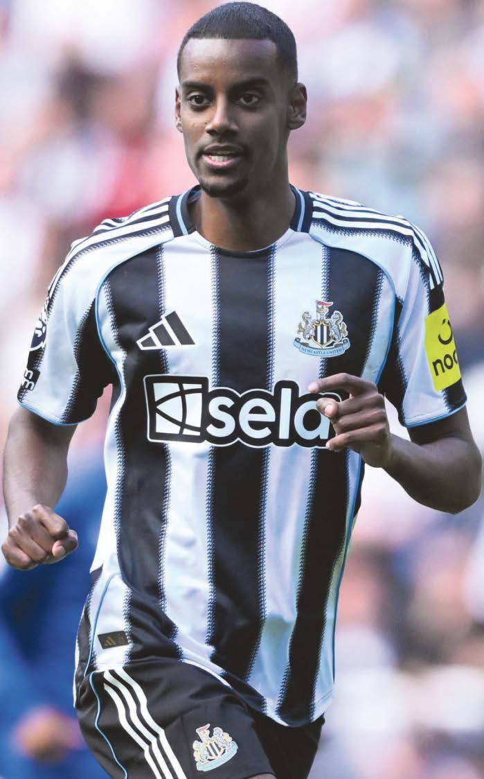 United reject Reds' £100m bid for Isak