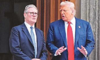 UK backs Trump but 'does not trust Putin'