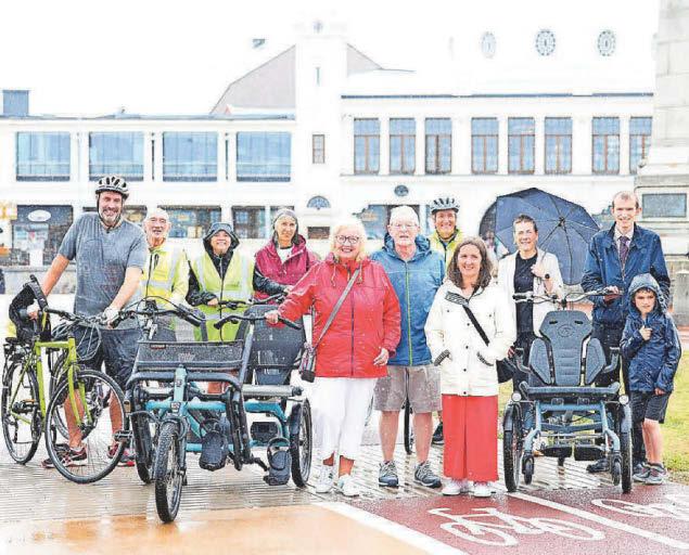 Delight as £11m coastal cycle route is finished