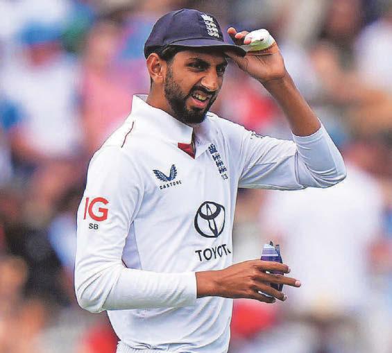 Bashir confident he will be ready for Ashes after hand injury