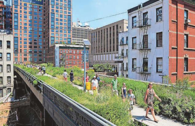 Development inspired by New York High Line