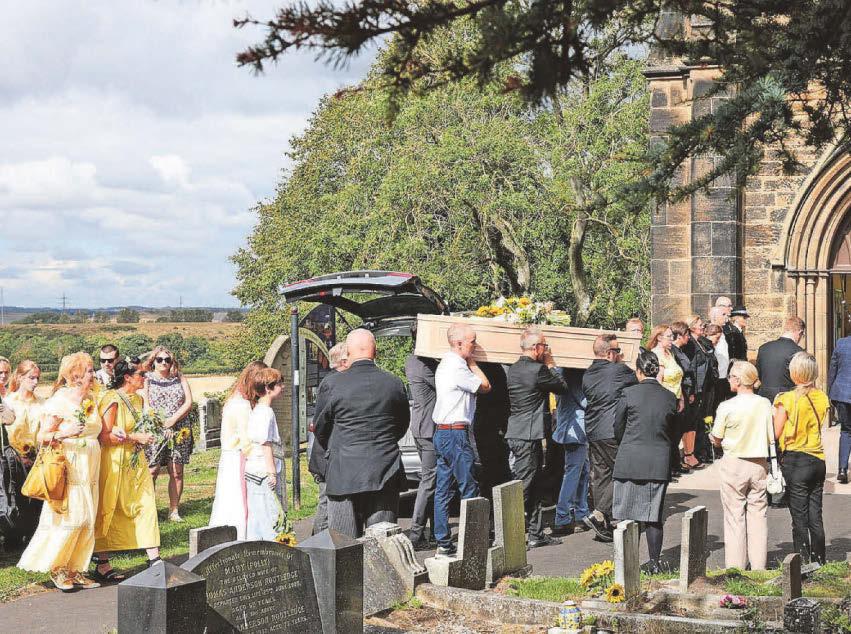 Guard of honour as former police officer Janine is laid to rest