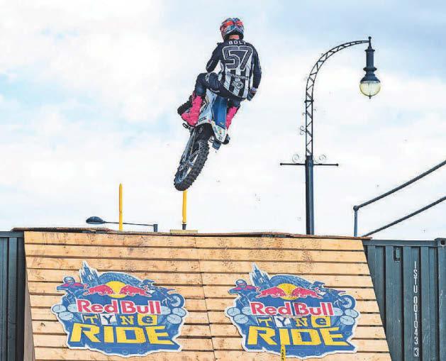 Billy Bolt crowned champion of Red Bull Tyne Ride event