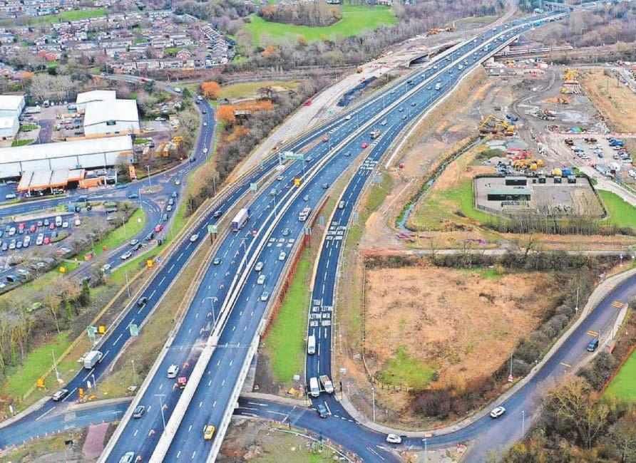 A1 roadworks set to continue until spring
