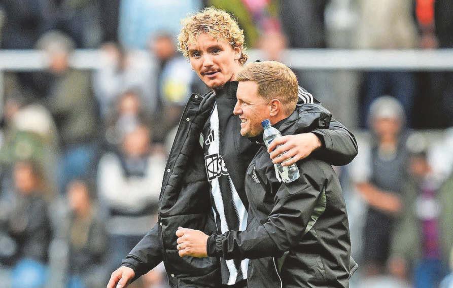 Dawn of a new era as big striker shows Toon fans just what team has been missing