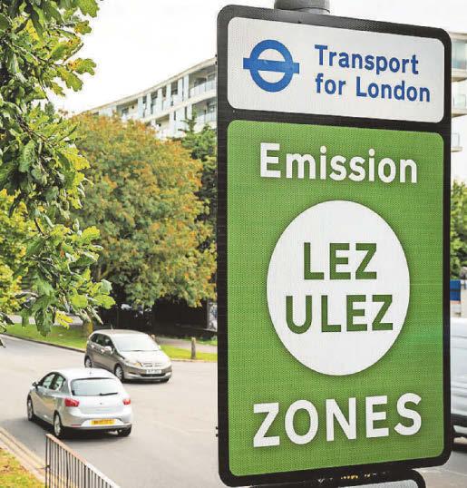 Khan hails success of Ulez as London meets pollution limit