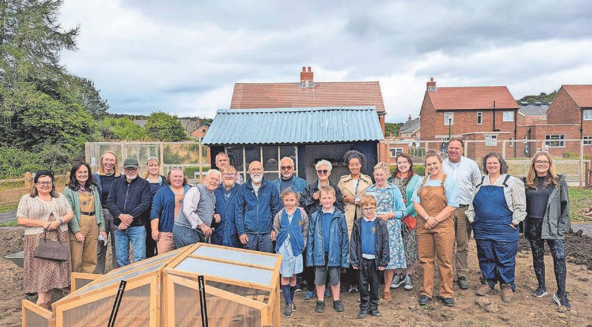 Beamish opens new community health and wellbeing allotments