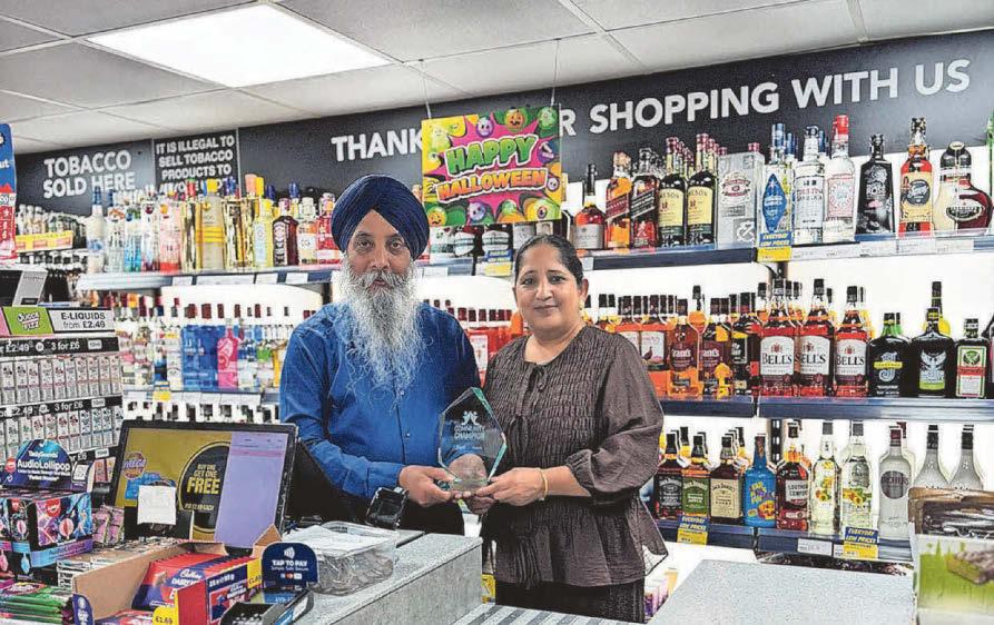'I feel grateful for such caring people at the heart of our community'