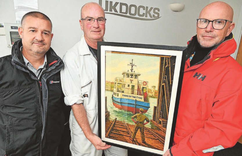 Shields Ferry launch strikes chord overseas
