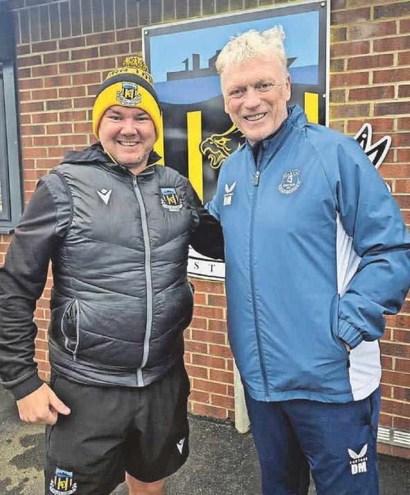 'Momentous' day as the Toffees train at Hebburn