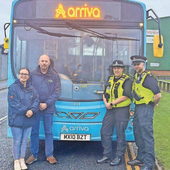 Anti-social behaviour is targeted by 'Trojan' bus