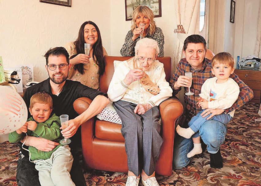 100th birthday celebrations!