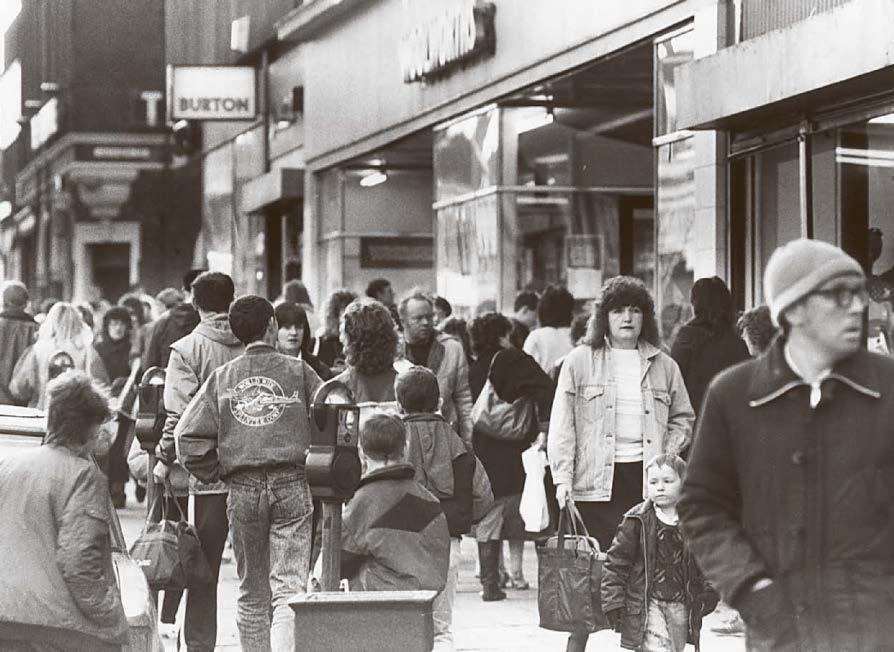 The changing face of a once bustling town centre