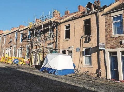 Mother and brother charged over fire death