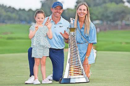 Rory's delight at seven heaven