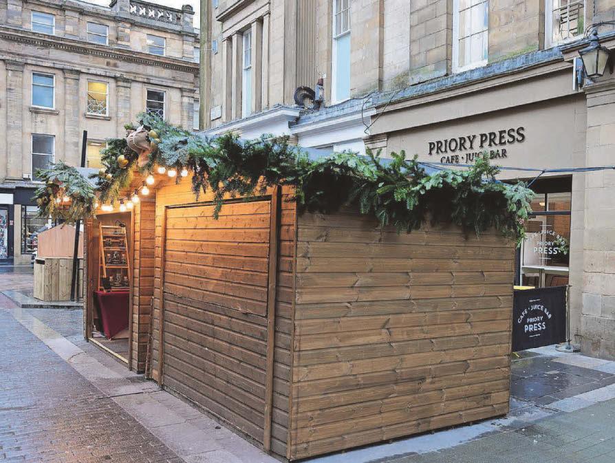 Cafe's business takes a major dip after Christmas stall blocks shop