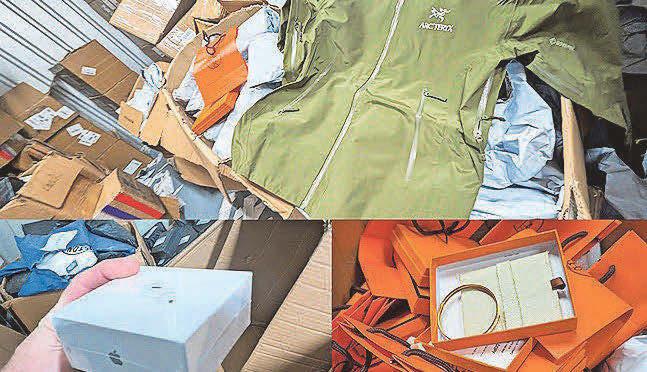 £1.5m of fake goods found in self-storage