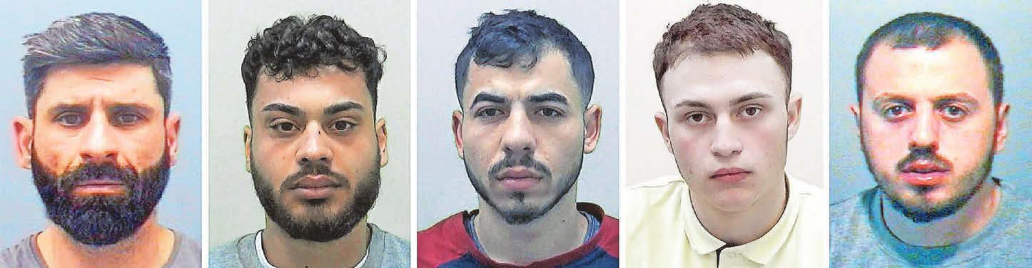 Group of men who raped underage girls are jailed