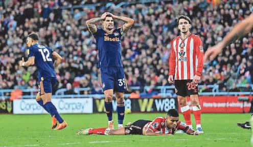 'That was so embarrassing' - angry Bruno lays into United
