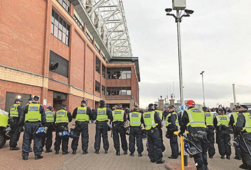Police give thanks to fans at derby who acted 'respectfully'