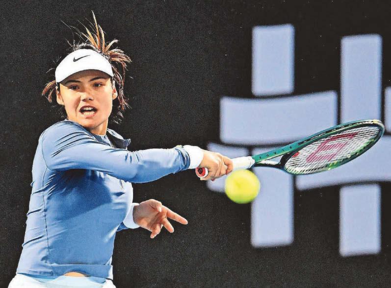 Raducanu is forced to wait for first win
