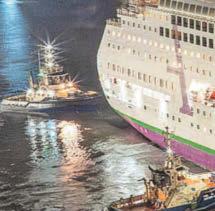 Largest ship in 20 years docks on River Tyne for refurb