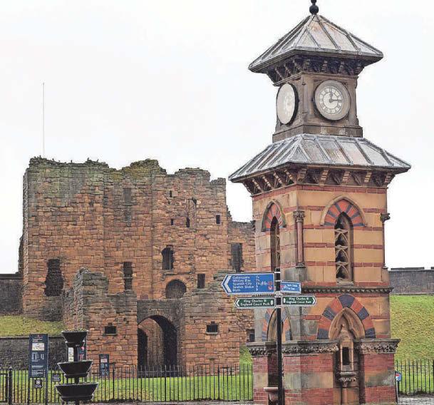Ongoing restoration of historic clock tower enters next stage