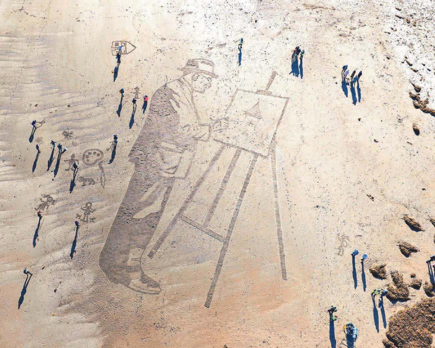 Beach art of Lowry promotes exhibition of rarely seen sketch