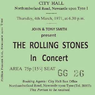 Stones roll into Toon