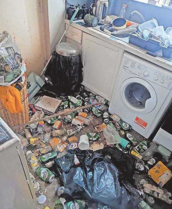 Pets left to die as owner moved to another property