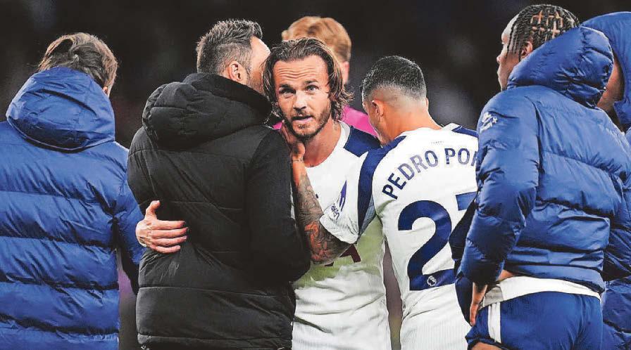 Maddison wants to help Spurs fight for survival
