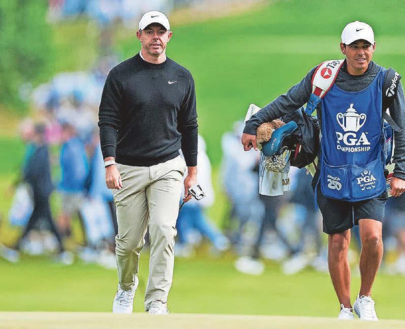 Shaky start as Rory targets seventh major