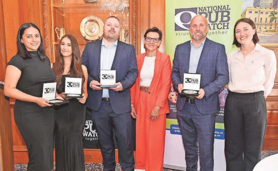 Pub team given award for saving life of customer