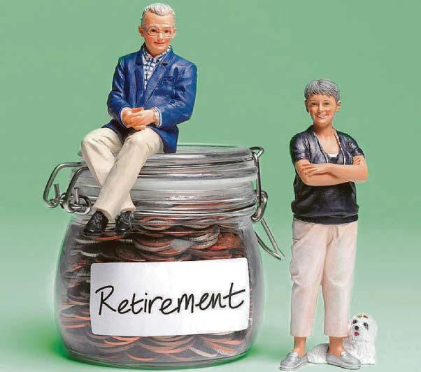 Doing the splits over a pension