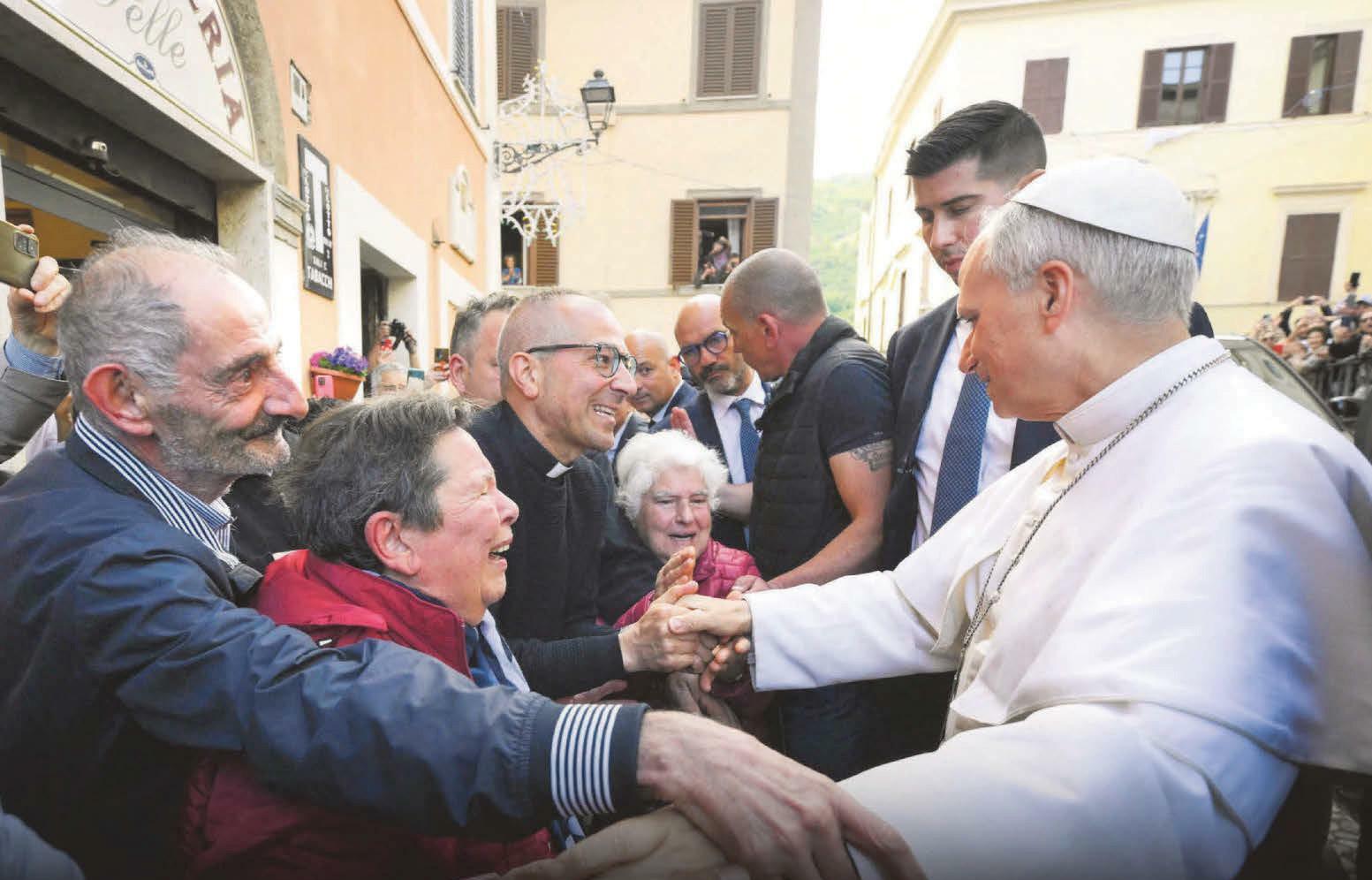 Pope Leo joked what date is it?
