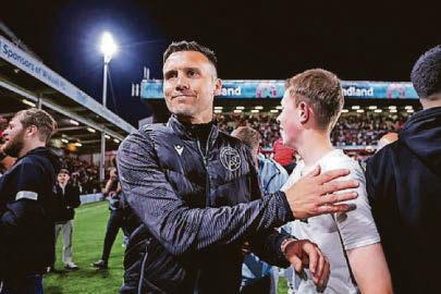 Sadler salutes his stars after netting spot in the final