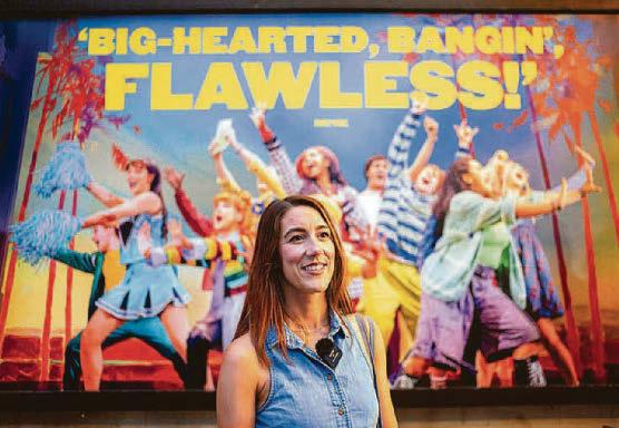 My moment on stage. I wasn't quite Clueless