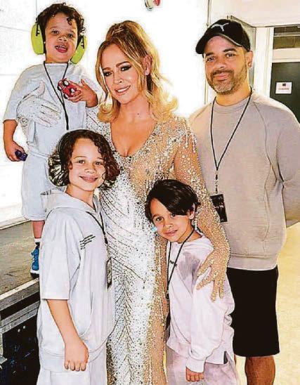 'It was mindblowing for my kids to see me with Girls Aloud'
