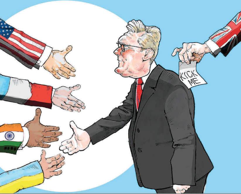 Keir's worldly success