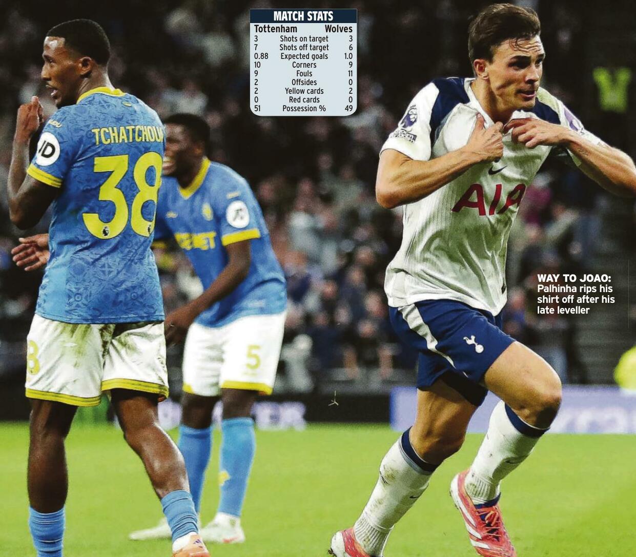 Spurs' old Pal act