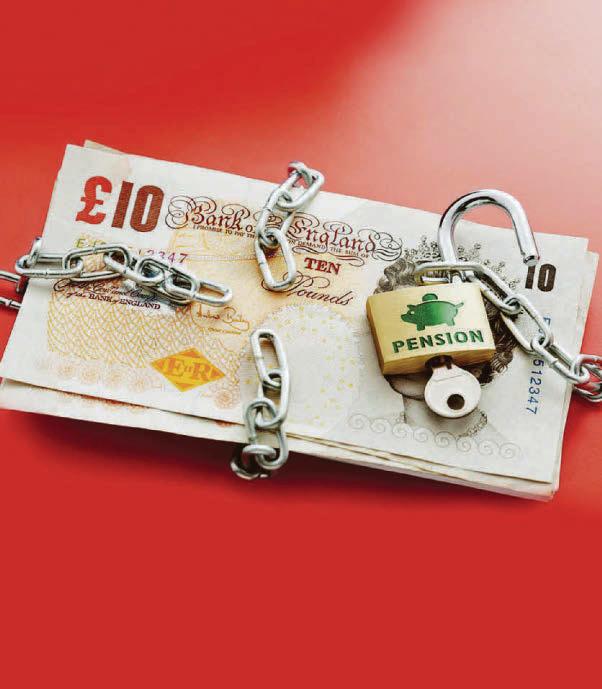Your pension's in a right state in?